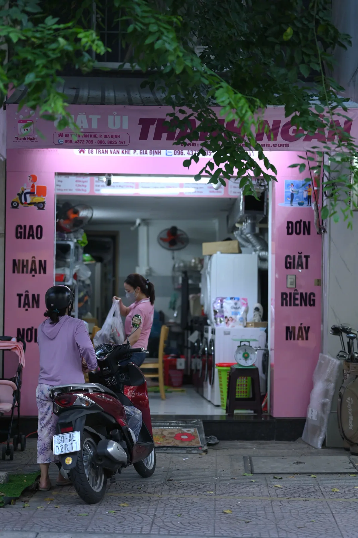 Giặt sấy giao nhận tận nơi tại Gia Định, Bình Thạnh